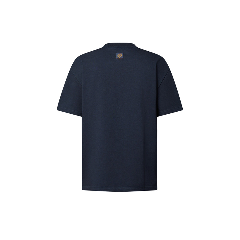 Louis Vuitton LV Lovers Embellished Short-Sleeved T-Shirt