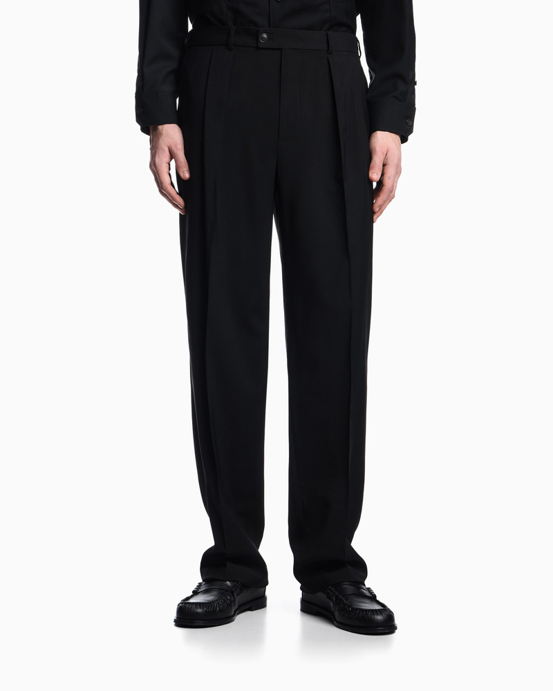 EMPORIO ARMANI FASHION TROUSERS outlook
