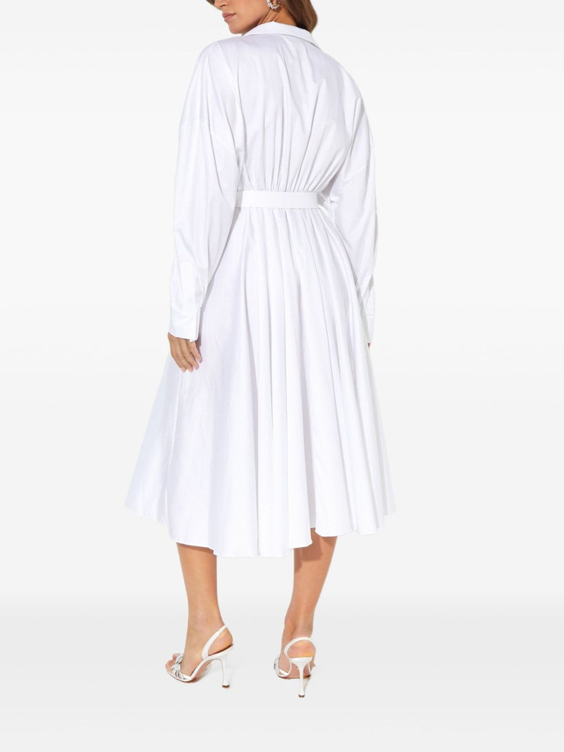 belted-detail midi shirt dress 3