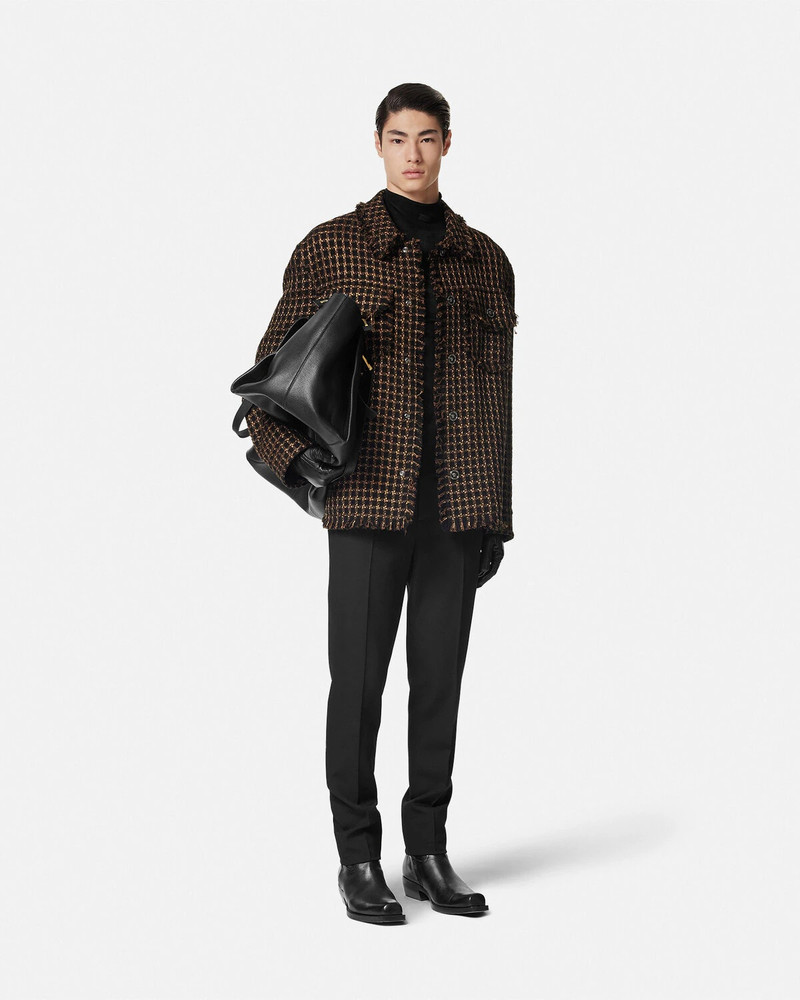 VERSACE Tweed Overshirt outlook