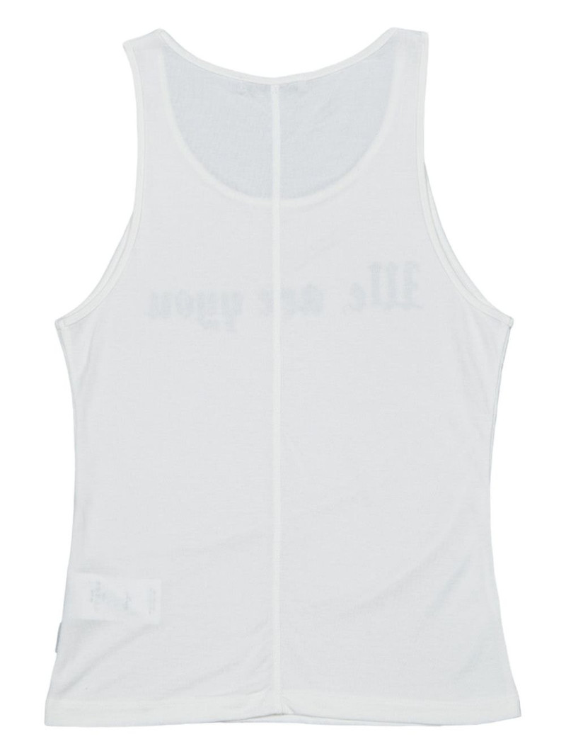 OPEN YY graphic-print tank top outlook