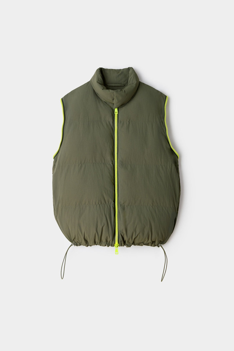 DOWN JACKET / military green 6