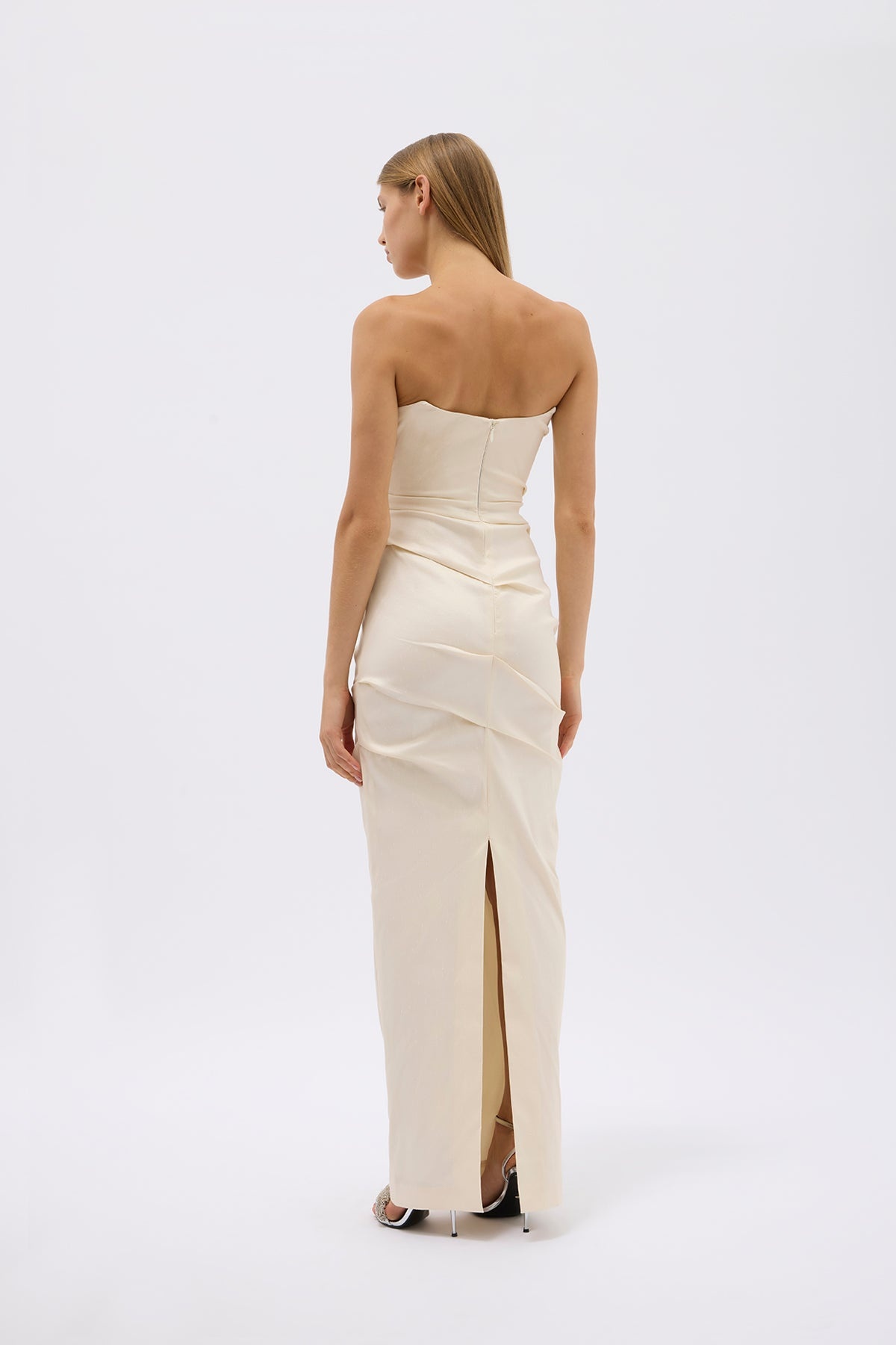 SIENNA STRAPLESS GOWN - 4