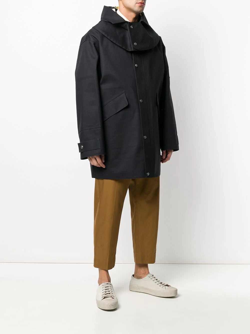 oversized-fit hooded parka - 3