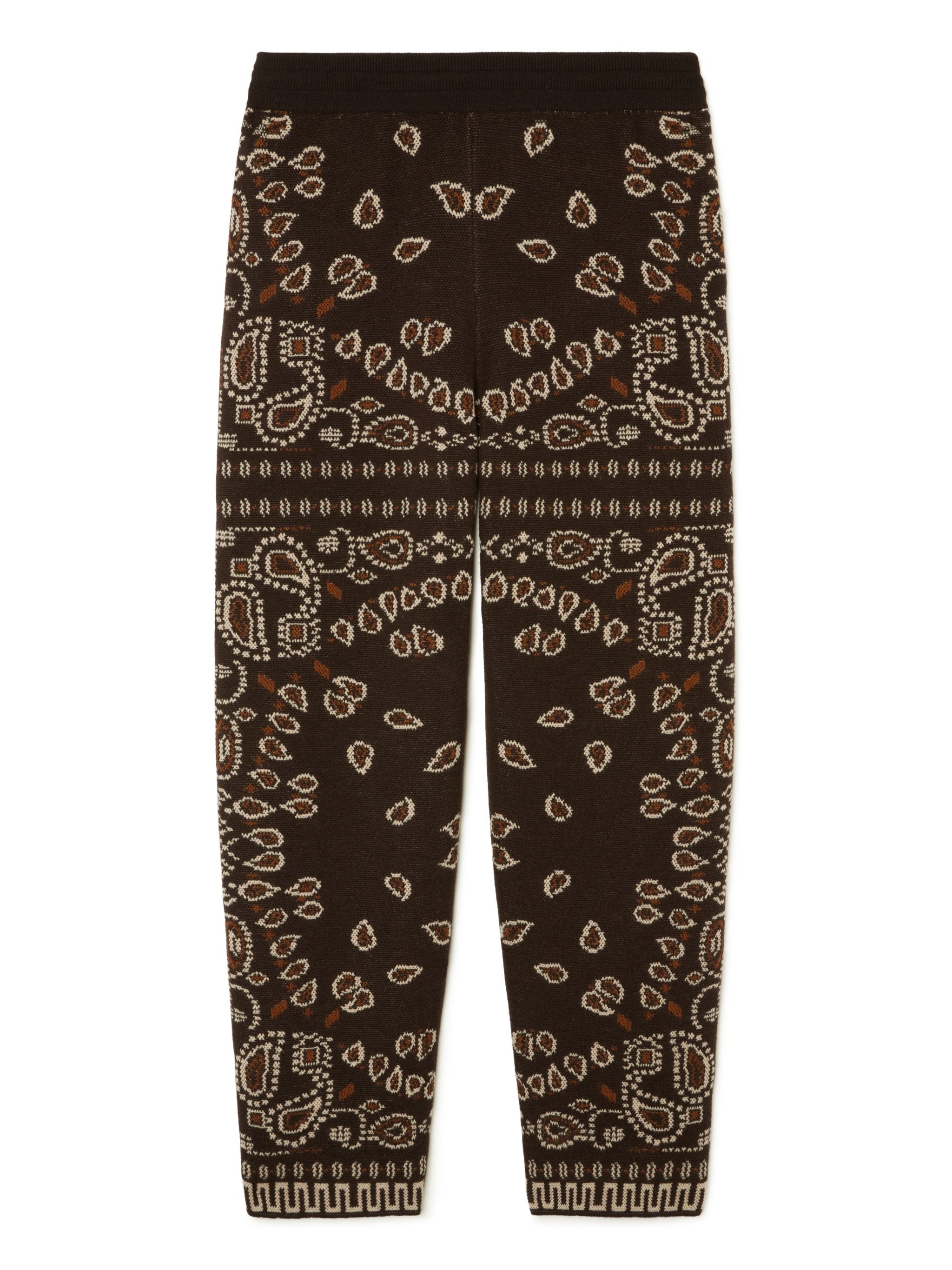 Bandana Piqué Jacquard Pants - 3