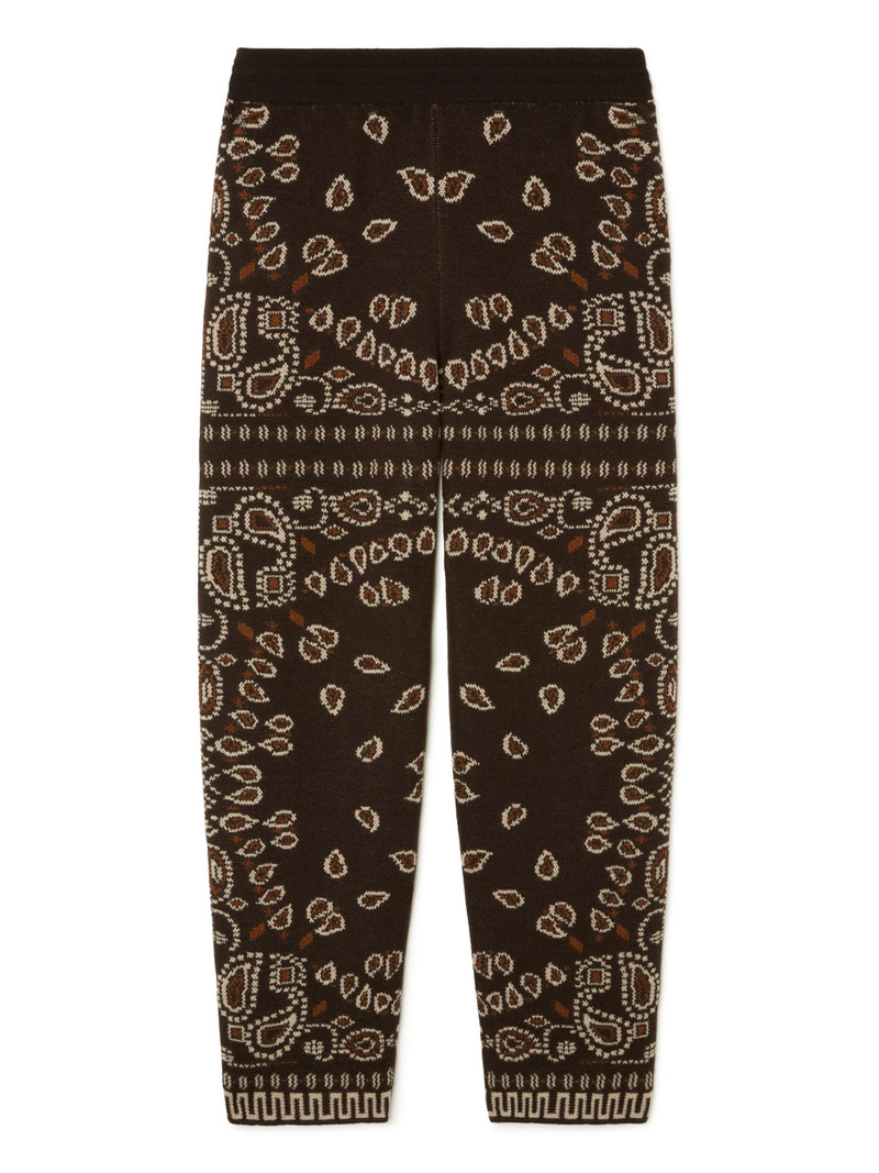 Bandana Piqué Jacquard Pants 3
