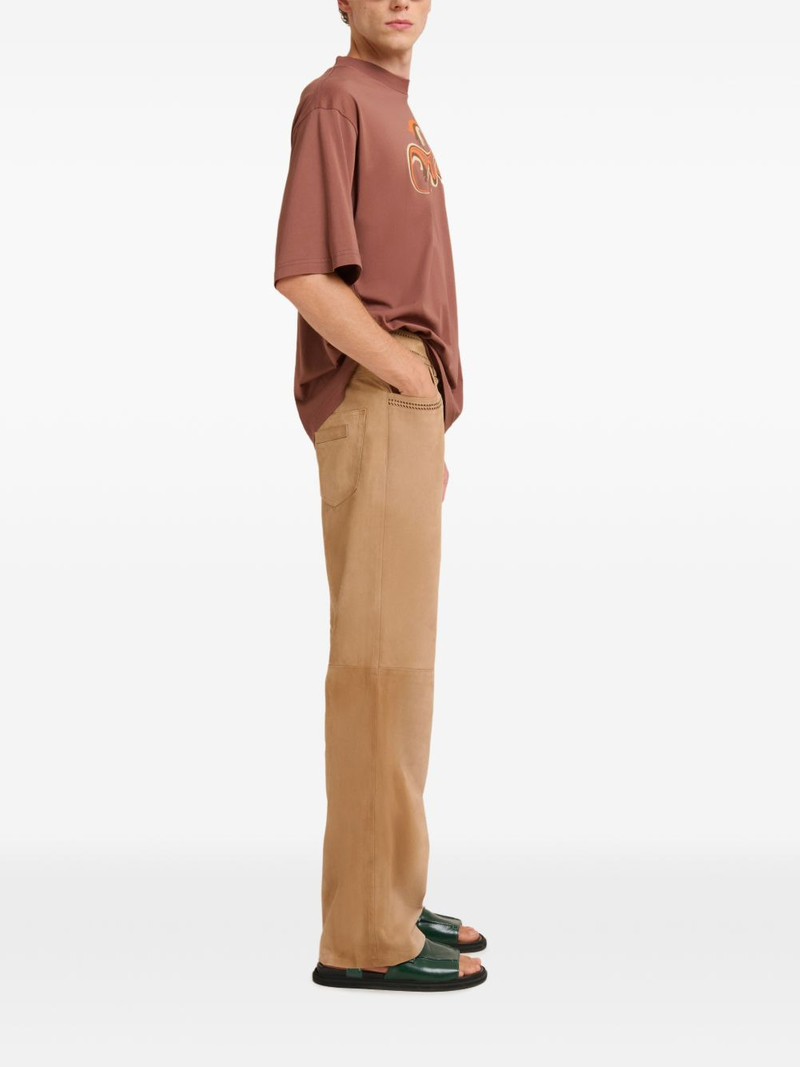 Marni logo-detail short-sleeve T-shirt outlook