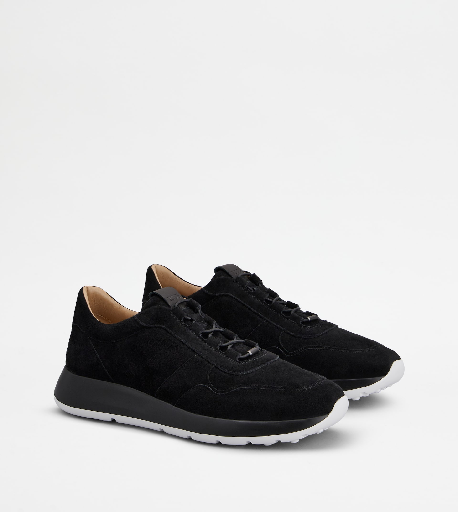 SNEAKERS IN SUEDE - BLACK - 2
