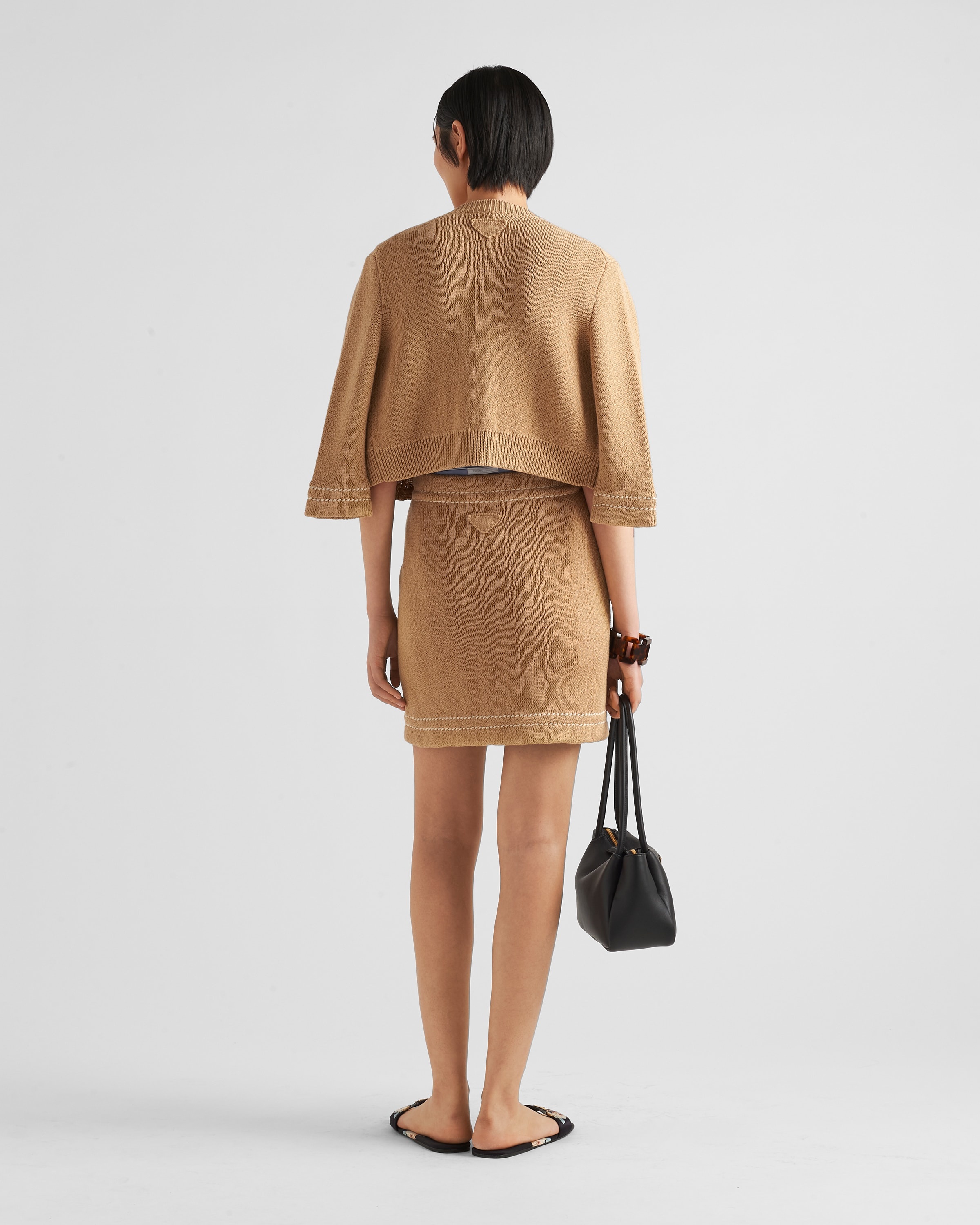Cotton miniskirt - 5