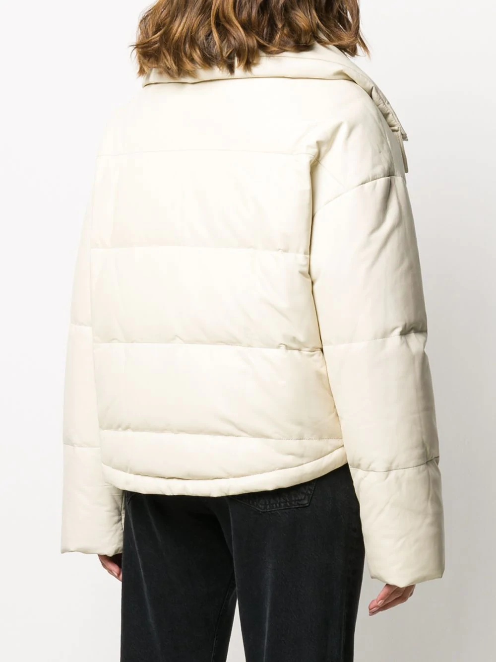 cream puffer jacket - 4