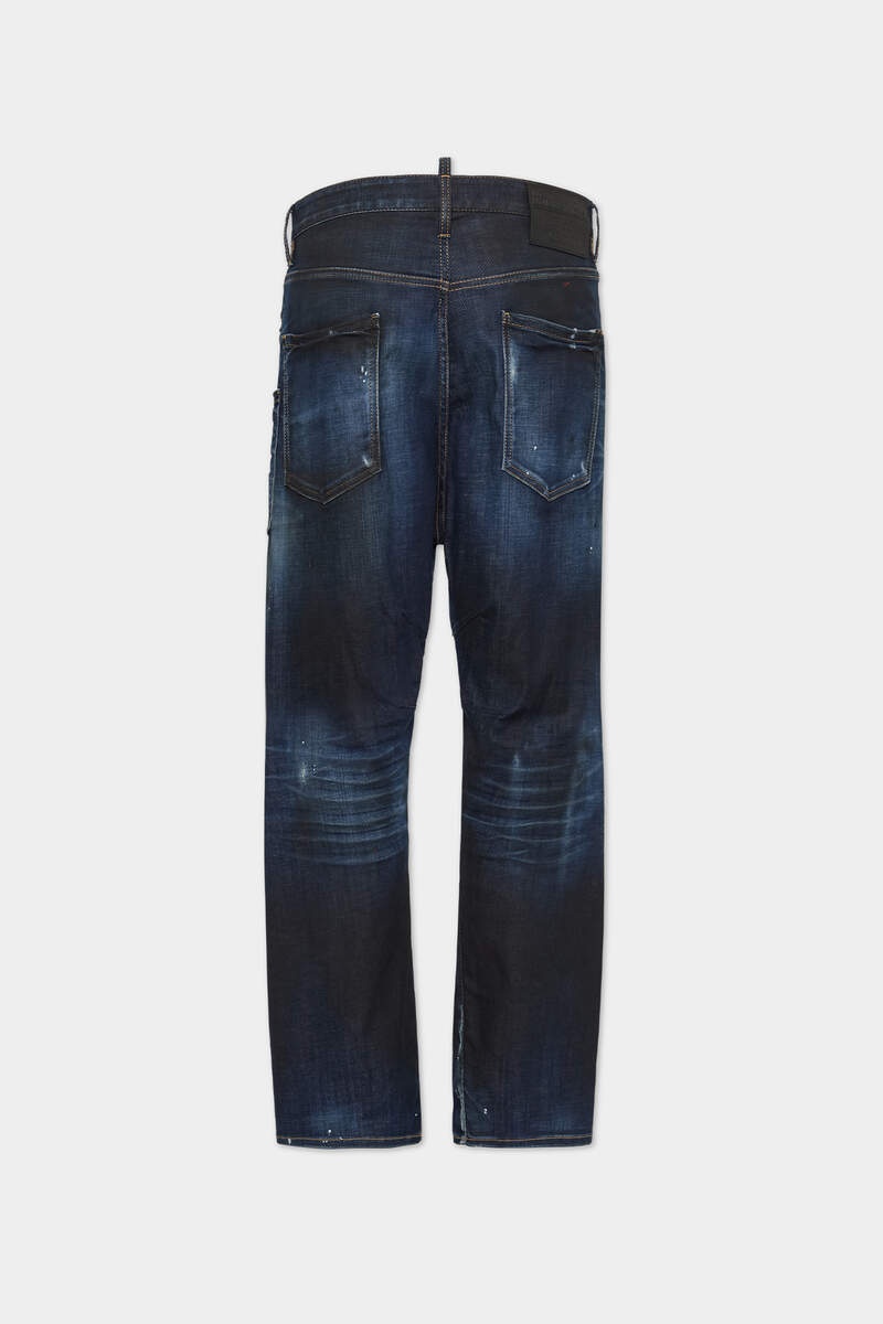 DSQUARED2 DARK GREASE MONKEY WASH KAWAII JEANS | REVERSIBLE