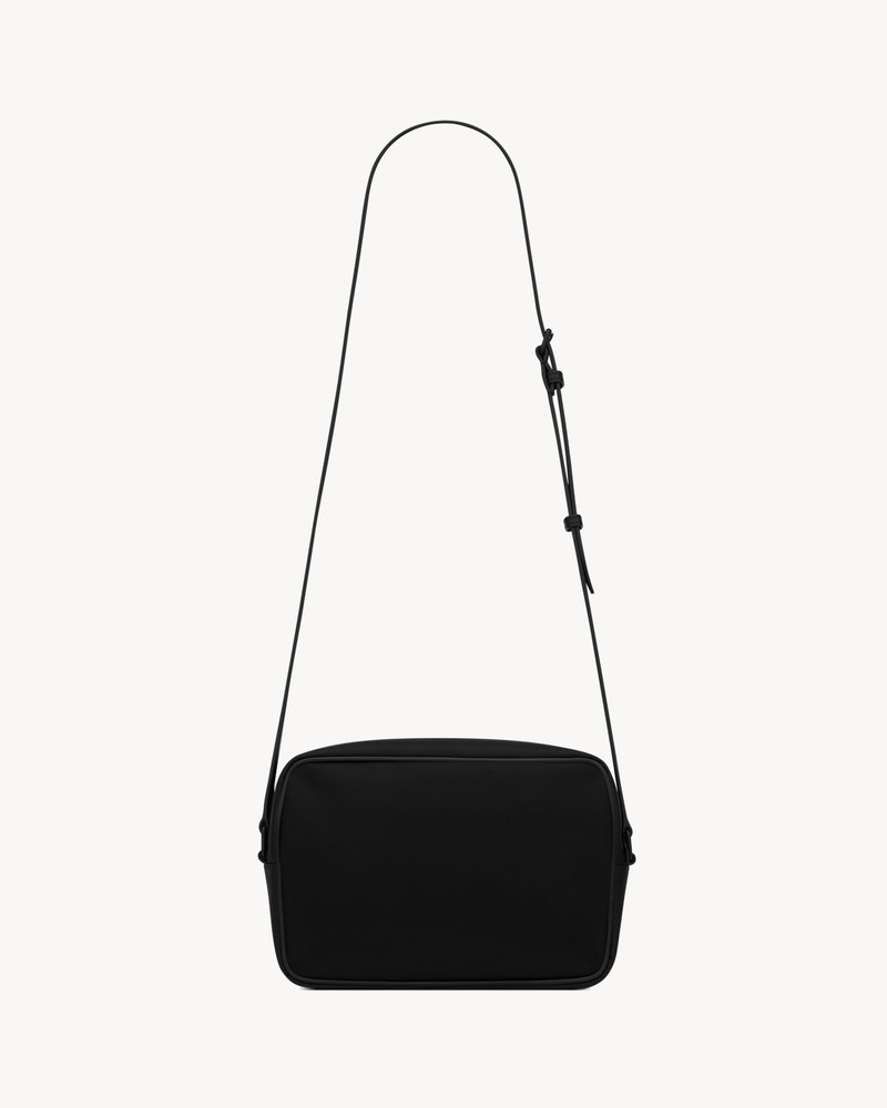 SAINT LAURENT CAMP CAMERA BAG IN ECONYL® AND LAMBSKIN outlook
