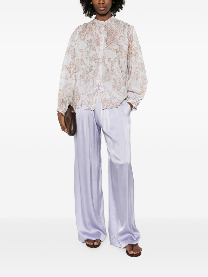 forte_forte floral-detail long-sleeve shirt outlook