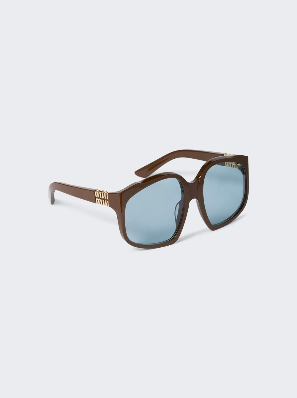 Ombre Sunglasses Chocolate And Celeste - 2
