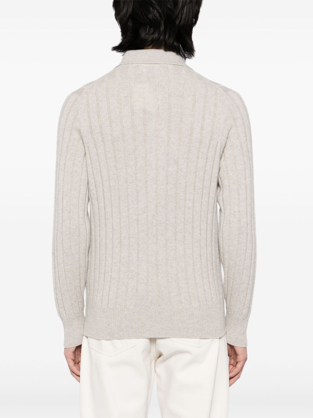 CASHMERE POLO SHIRT - 3