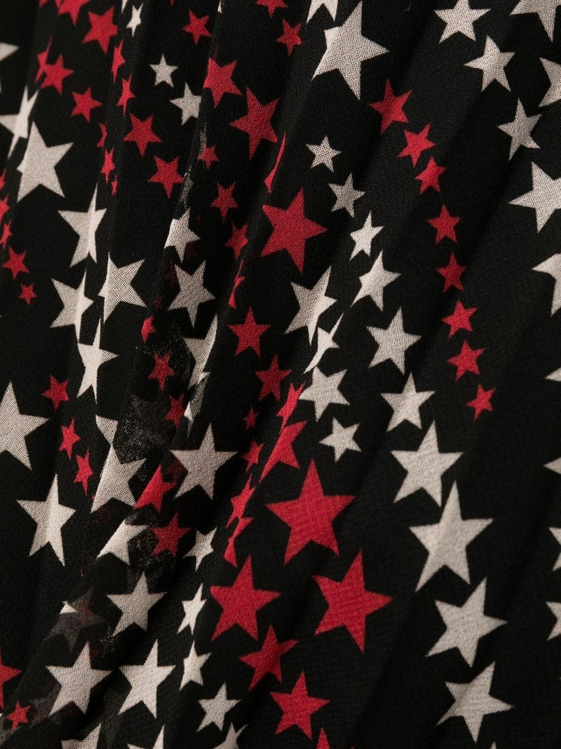 star print pleated dress 5