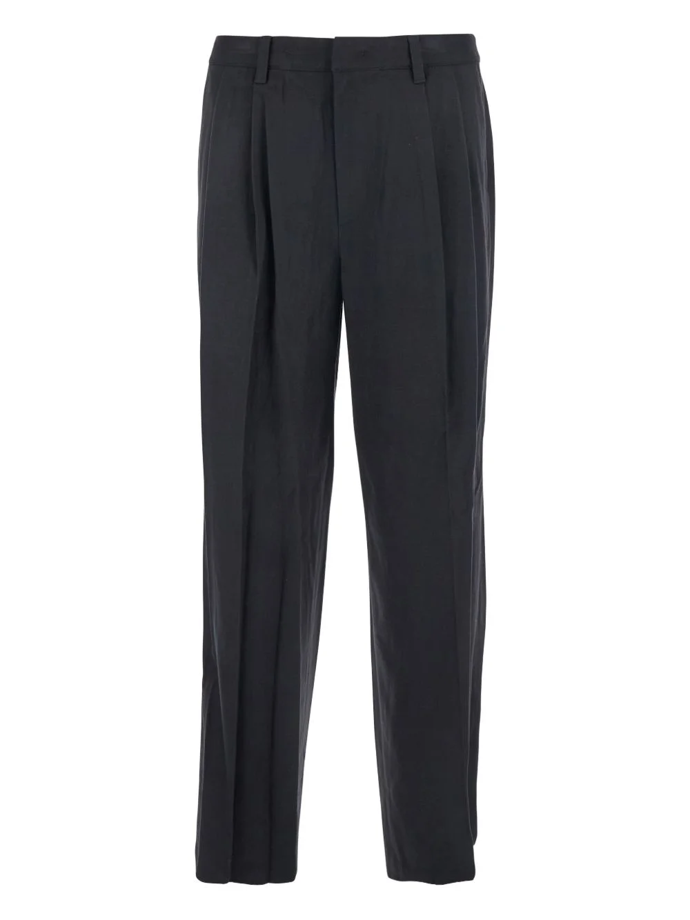 pleated-front trousers - 1