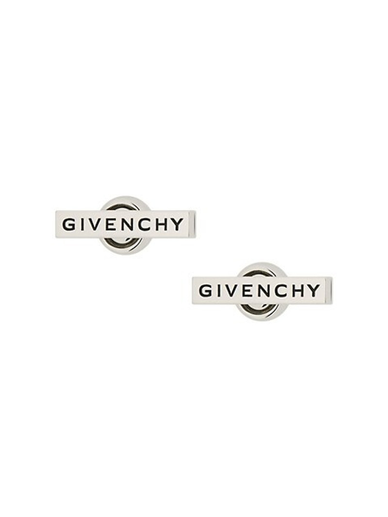Givenchy Logo Stud Earrings 3