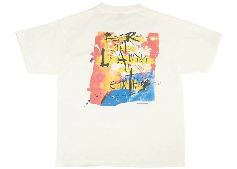 SAINT M×××××× Saint Mxxxxxx x Denim Tears Clown T-Shirt White outlook