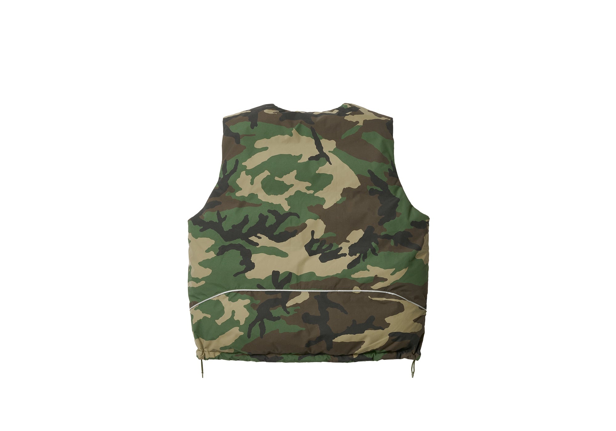 PALACE P-TECH REVERSIBLE PUFFA VEST CAMO | REVERSIBLE