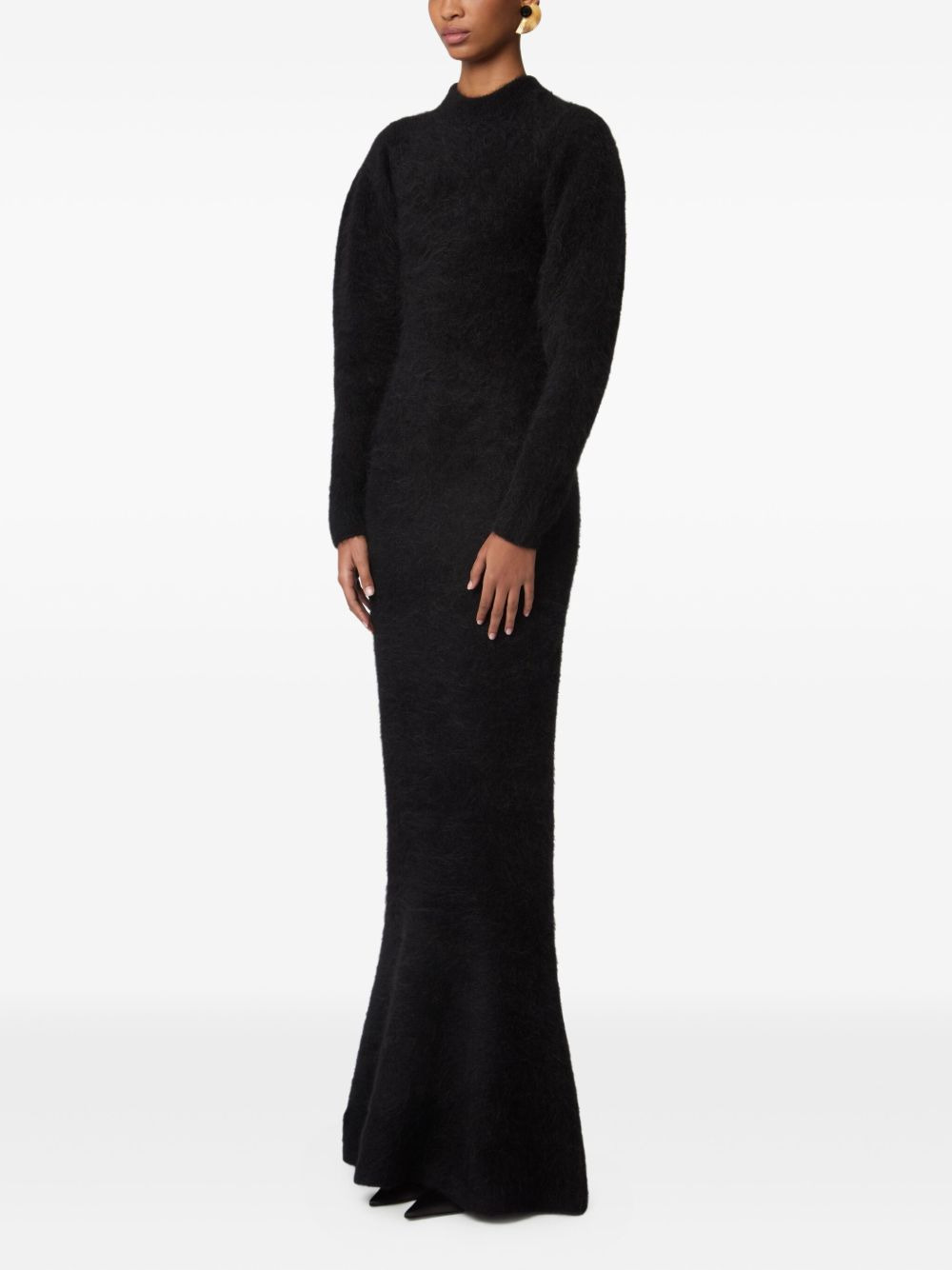 wool maxi dress - 3