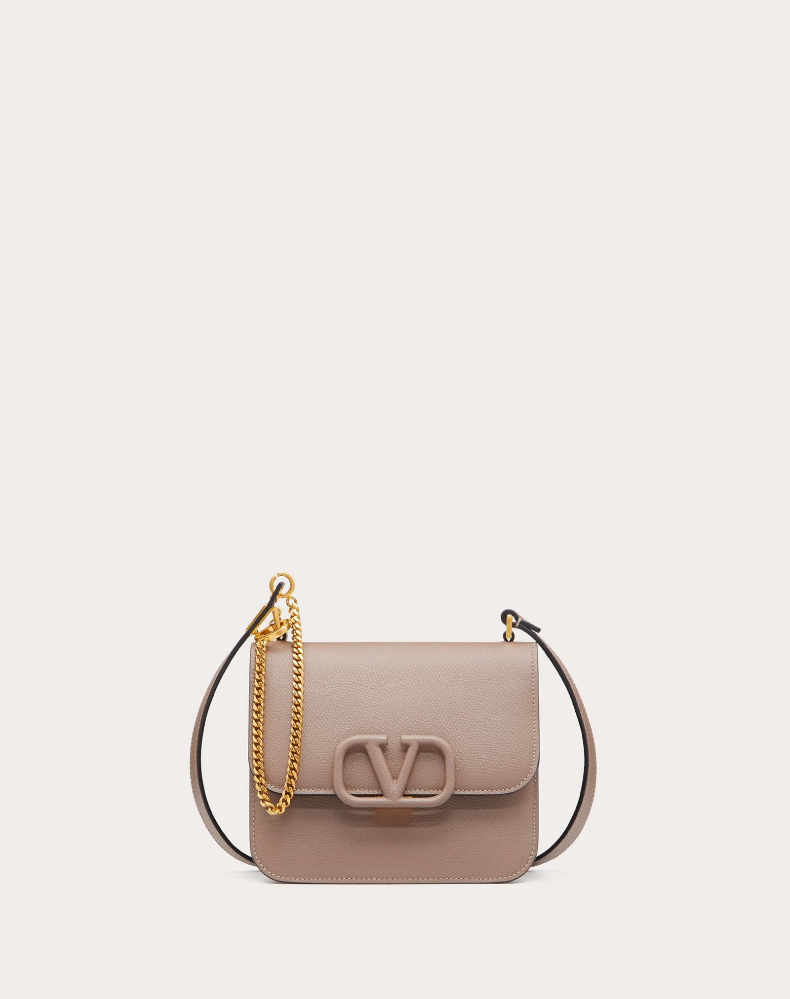 Small VSLING Grainy Calfskin Shoulder Bag - 1