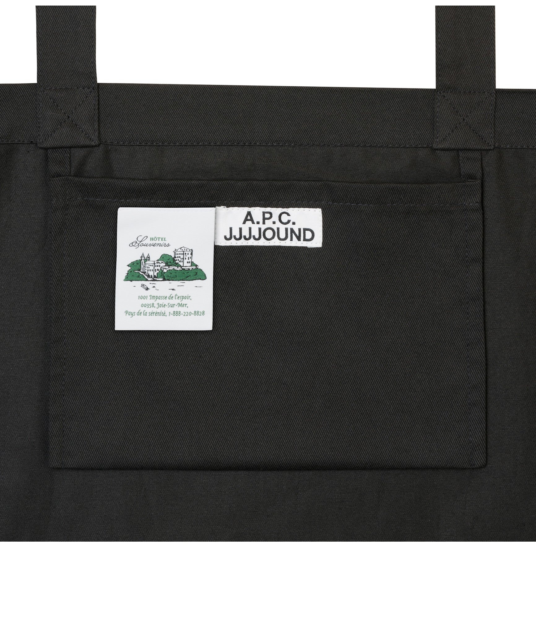 A.P.C. HOTEL JJJJOUND TOTE BAG | REVERSIBLE