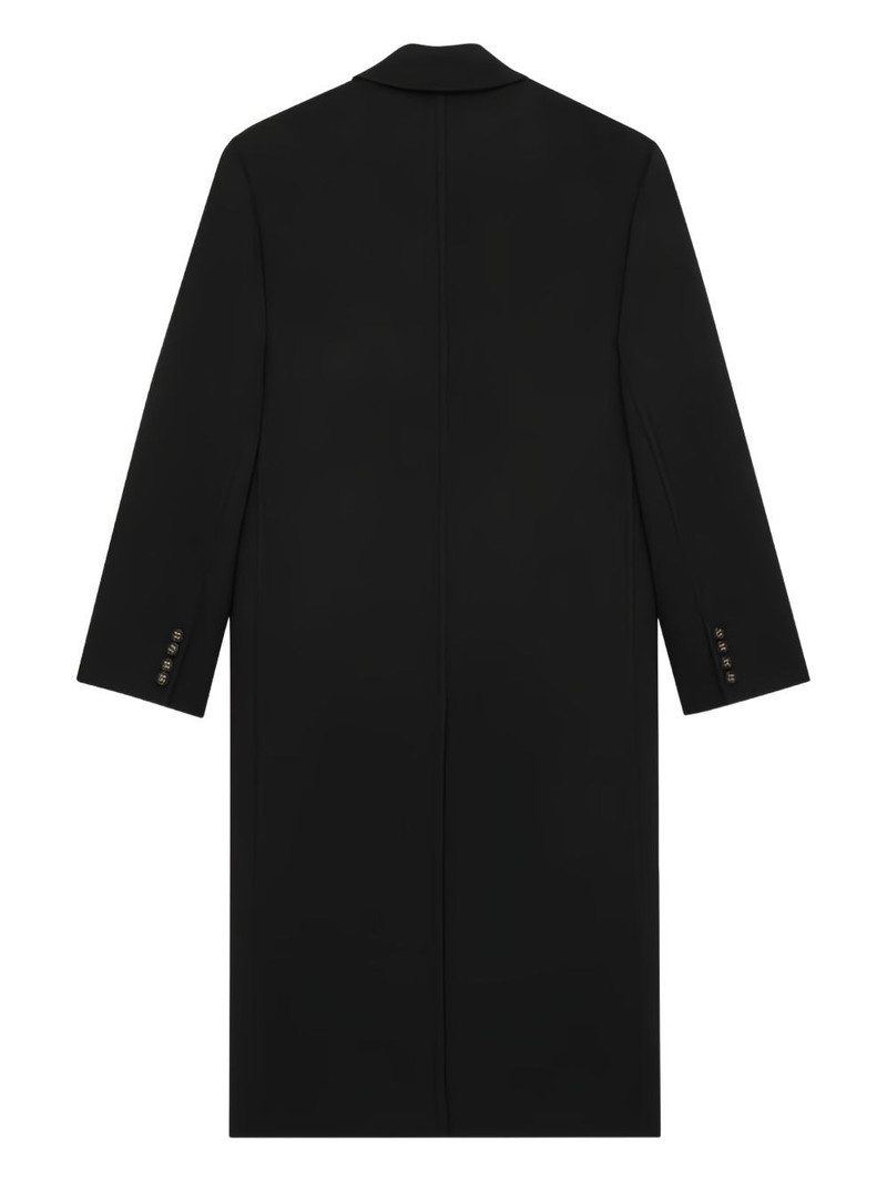 SAINT LAURENT double-breasted coat outlook