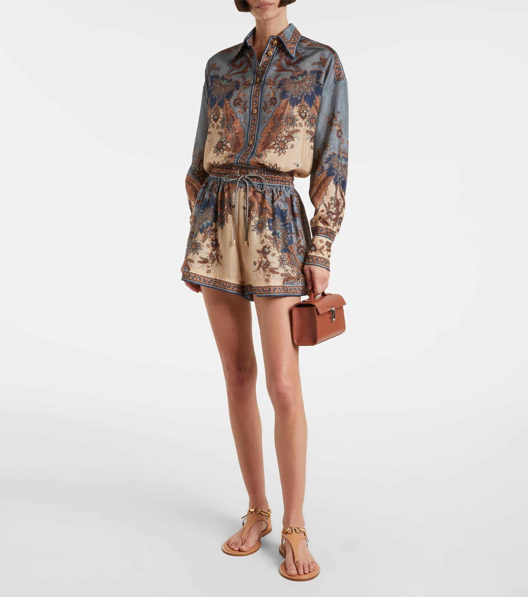 Paisley silk shirt - 2
