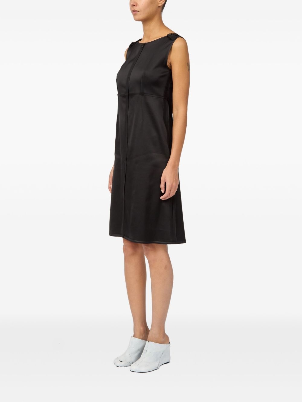 sleeveless midi dress - 4