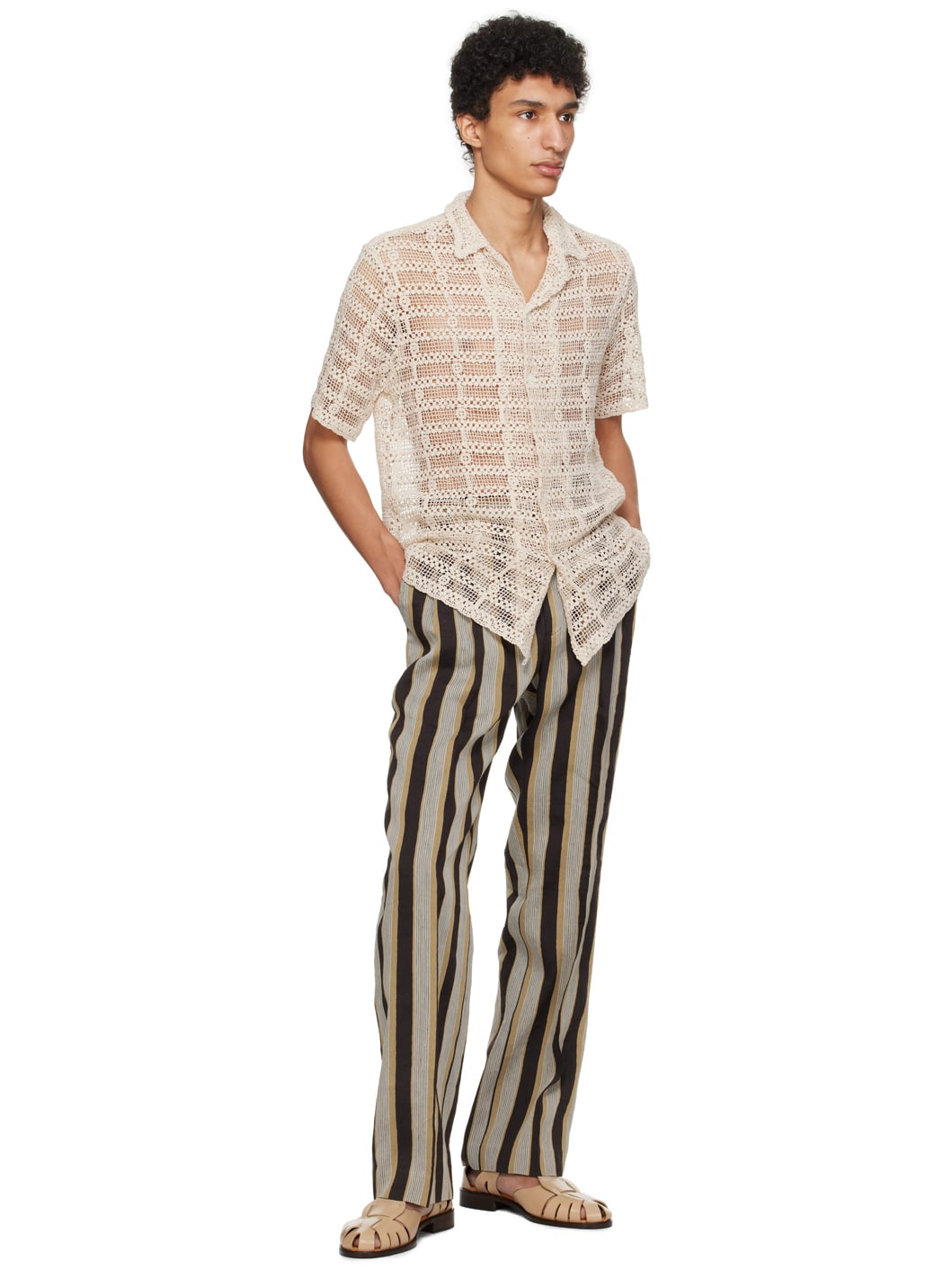 Beige Duane Shirt - 4