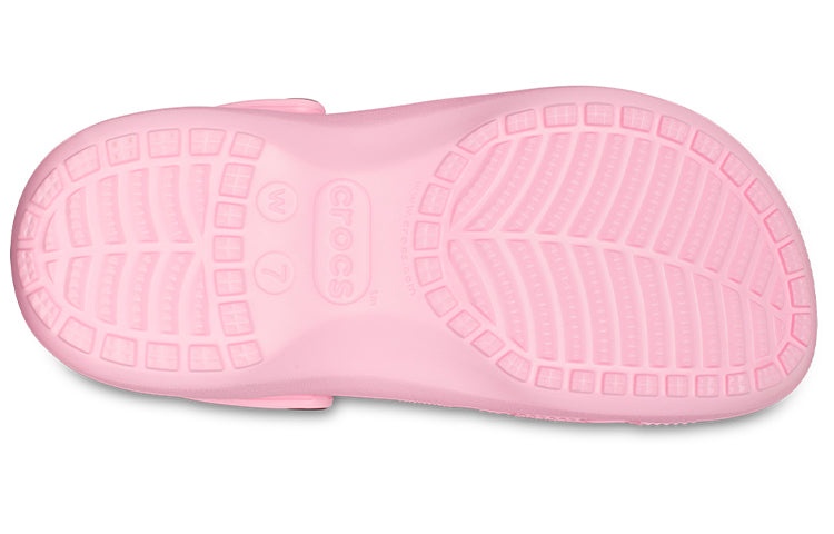 (WMNS) Crocs Classic Platform Clog 'Flamingo' 206750-6S0 - 7