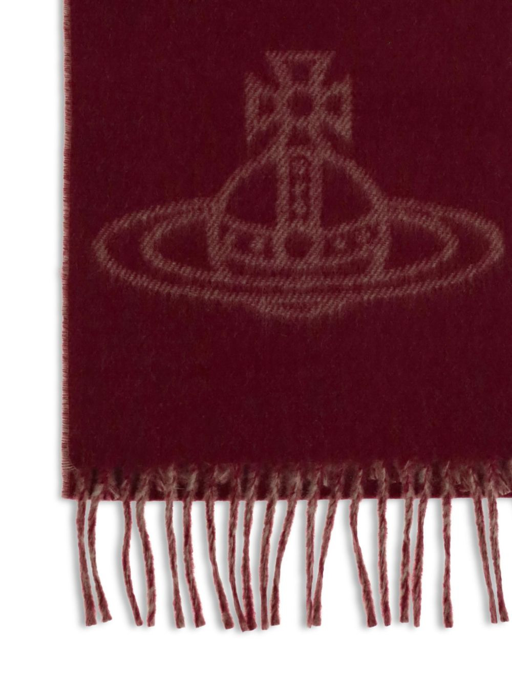 orb-embellished reversible scarf - 3