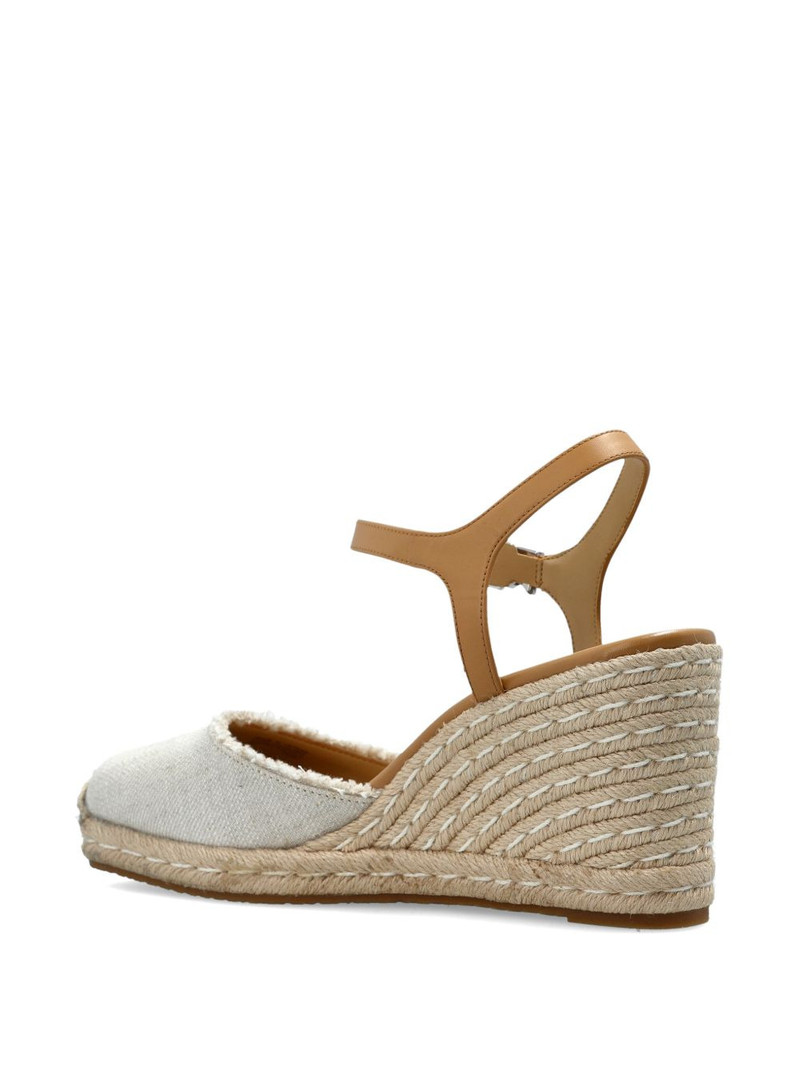 frayed ankle strap espadrilles 4