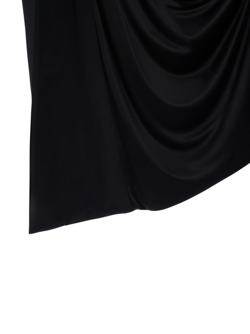 Draped jersey gown - 6