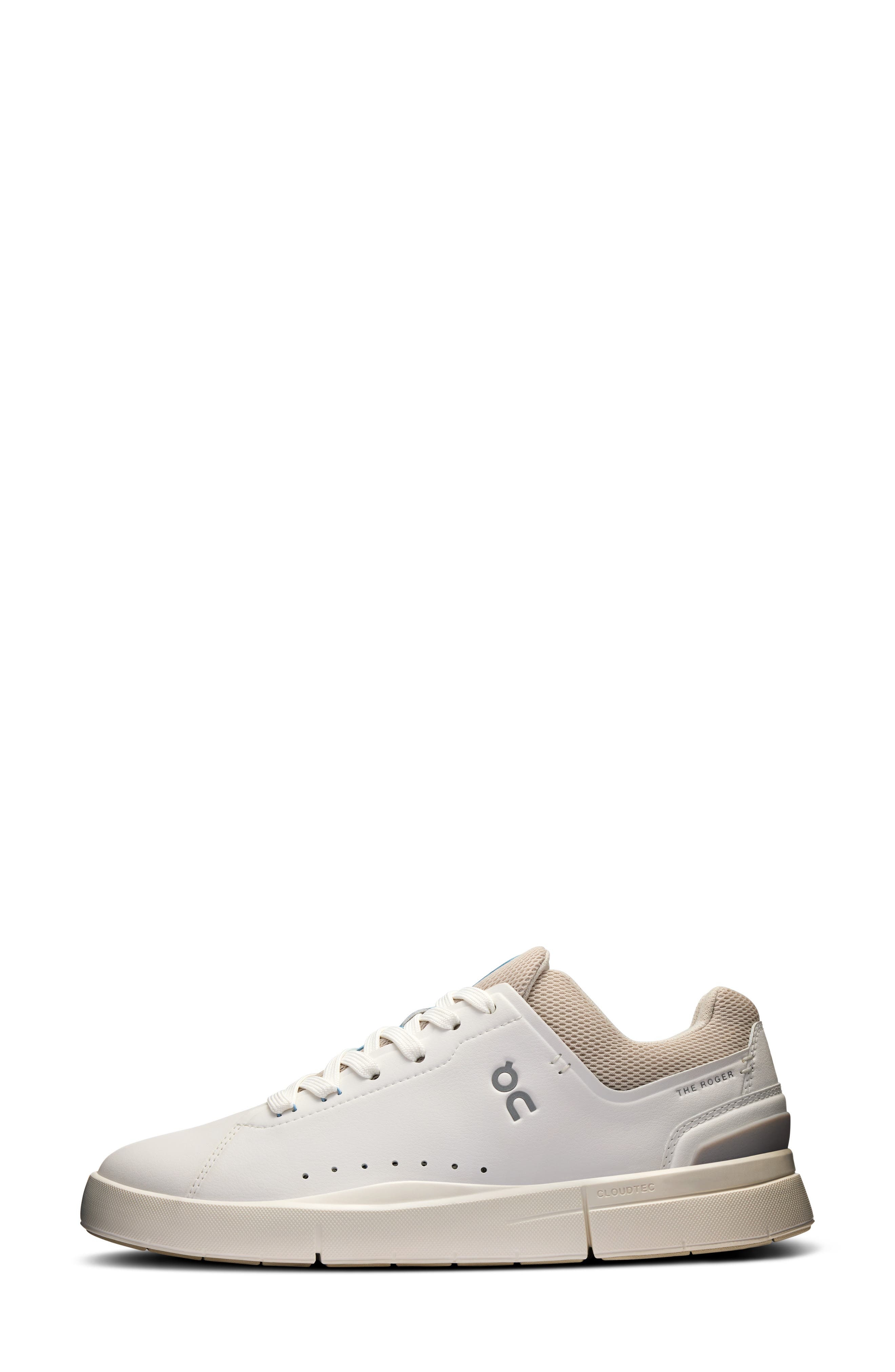 On THE ROGER Advantage Tennis Sneaker in White/Sand at Nordstrom - 6