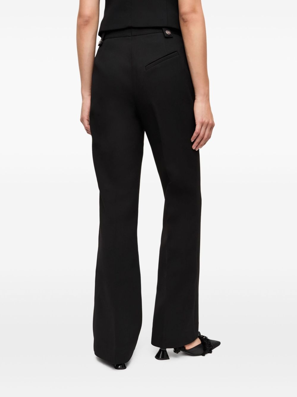 straight-leg trousers - 5