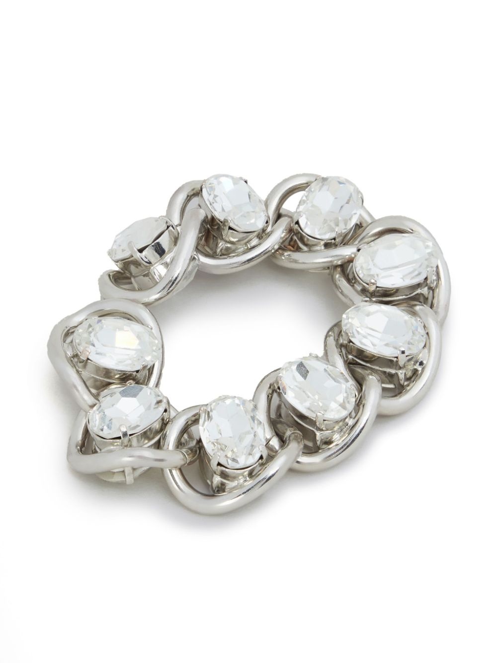 crystal-embellished chain bracelet - 2