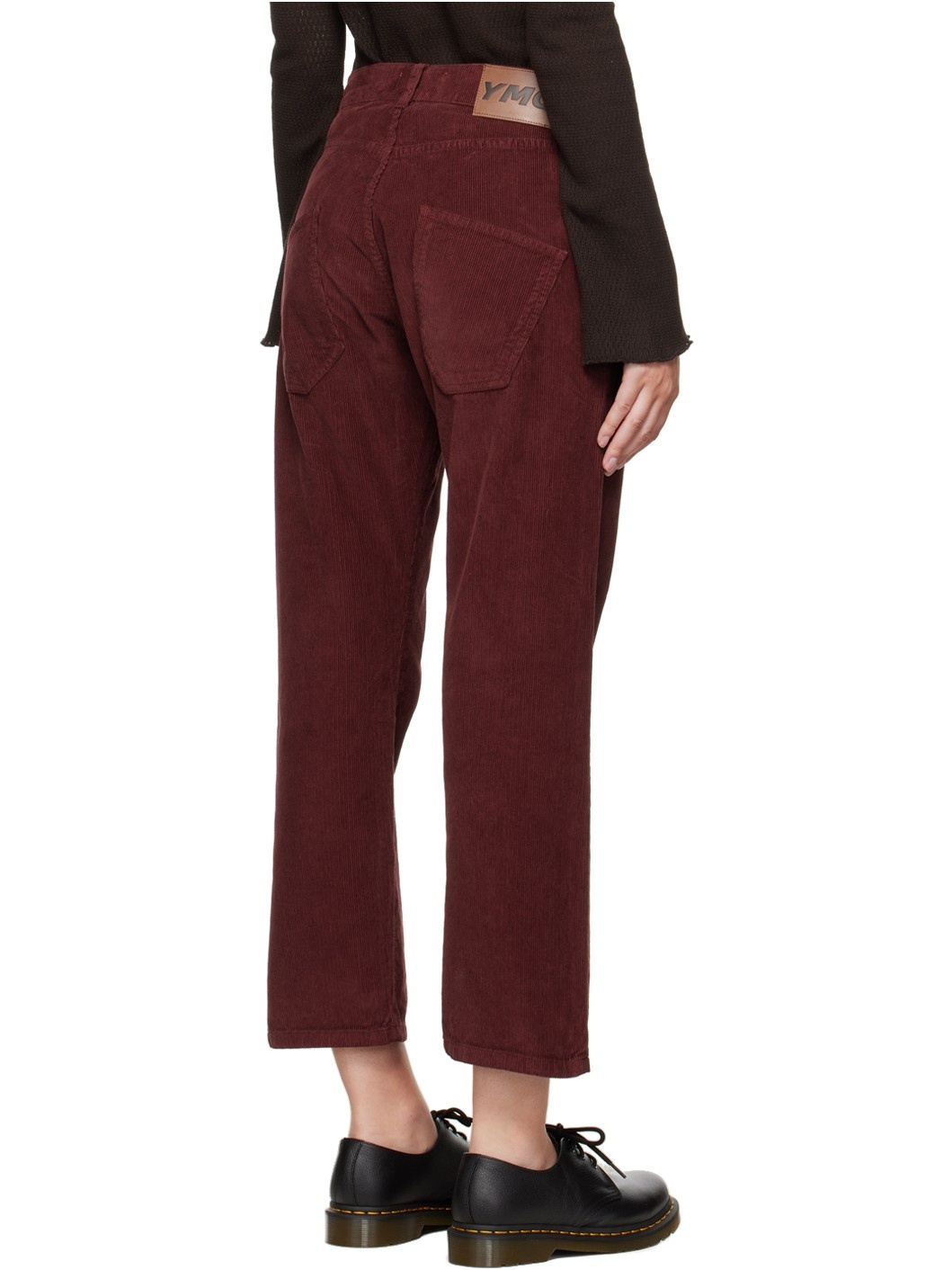 Burgundy Geanie Trousers - 3