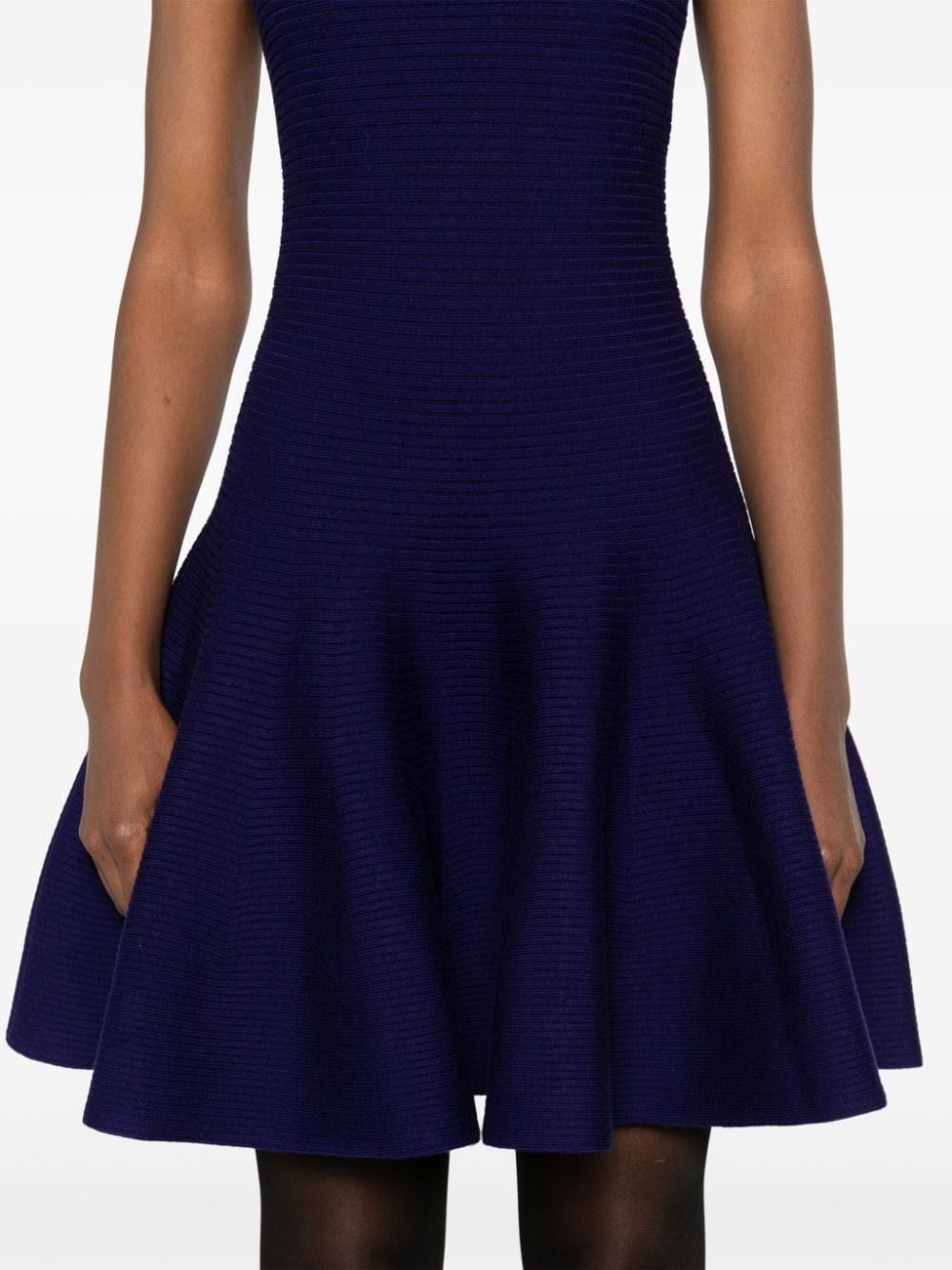Wool knitted skater dress - 4