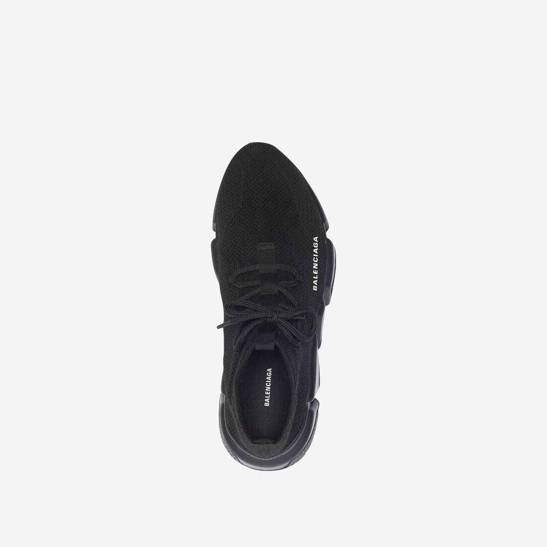 Men's Speed Lace-up Sneaker in Black - 4