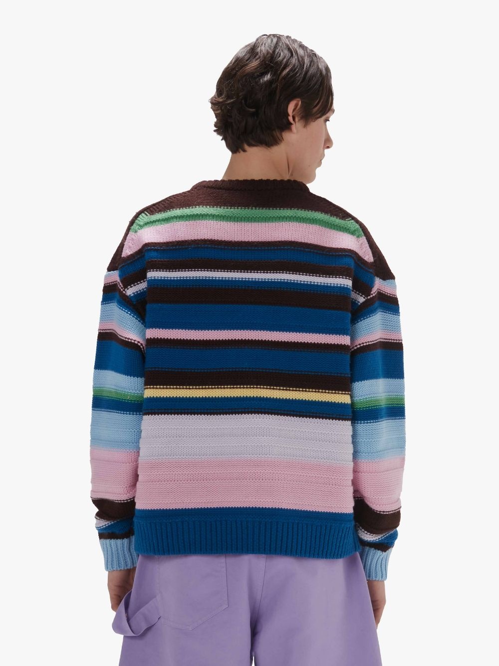 STRIPED CREWNECK SWEATER - 3