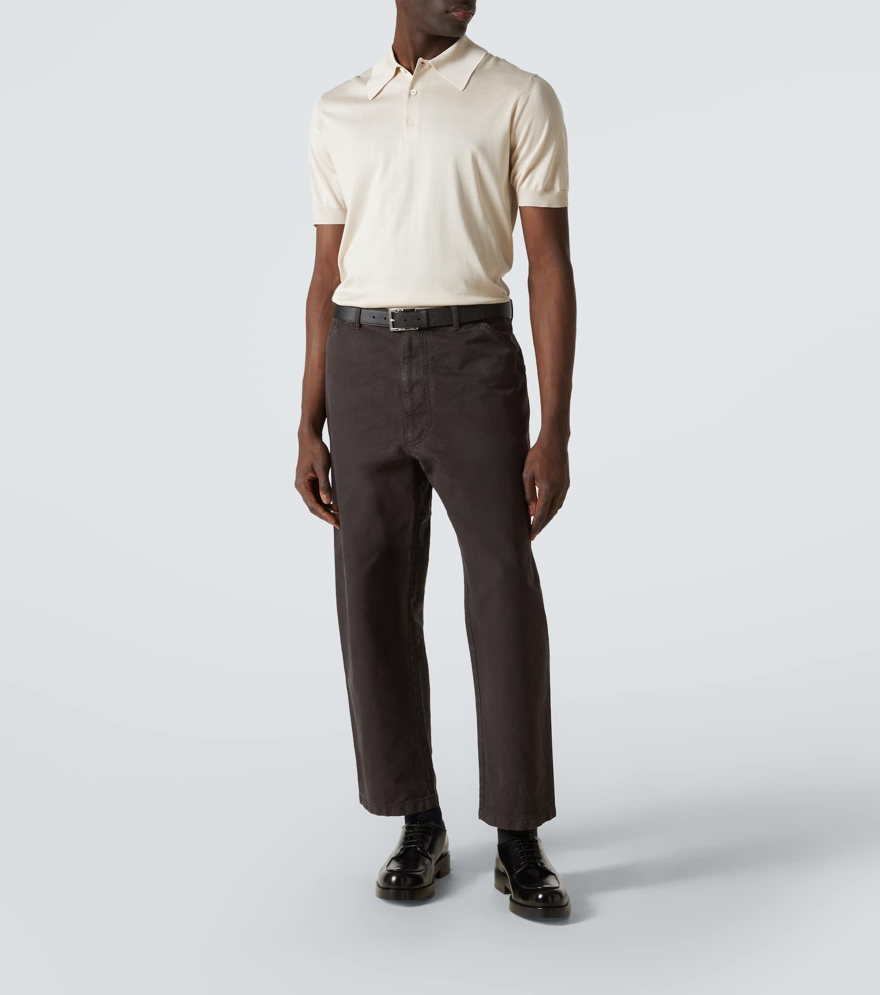 Silk polo shirt - 2