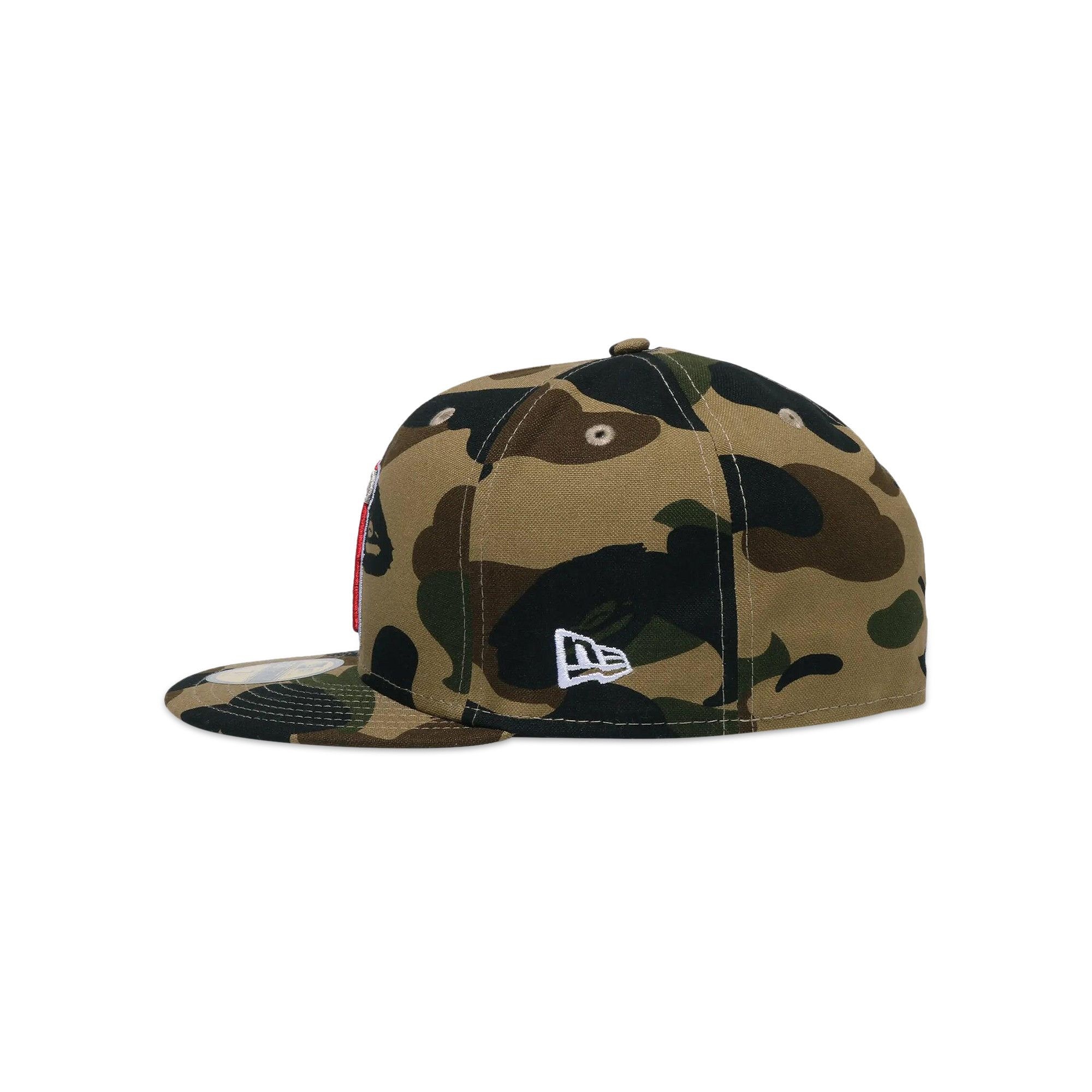 BAPE x MLB x New Era Los Angeles Angels 59FIFTY Cap 'Green' - 3