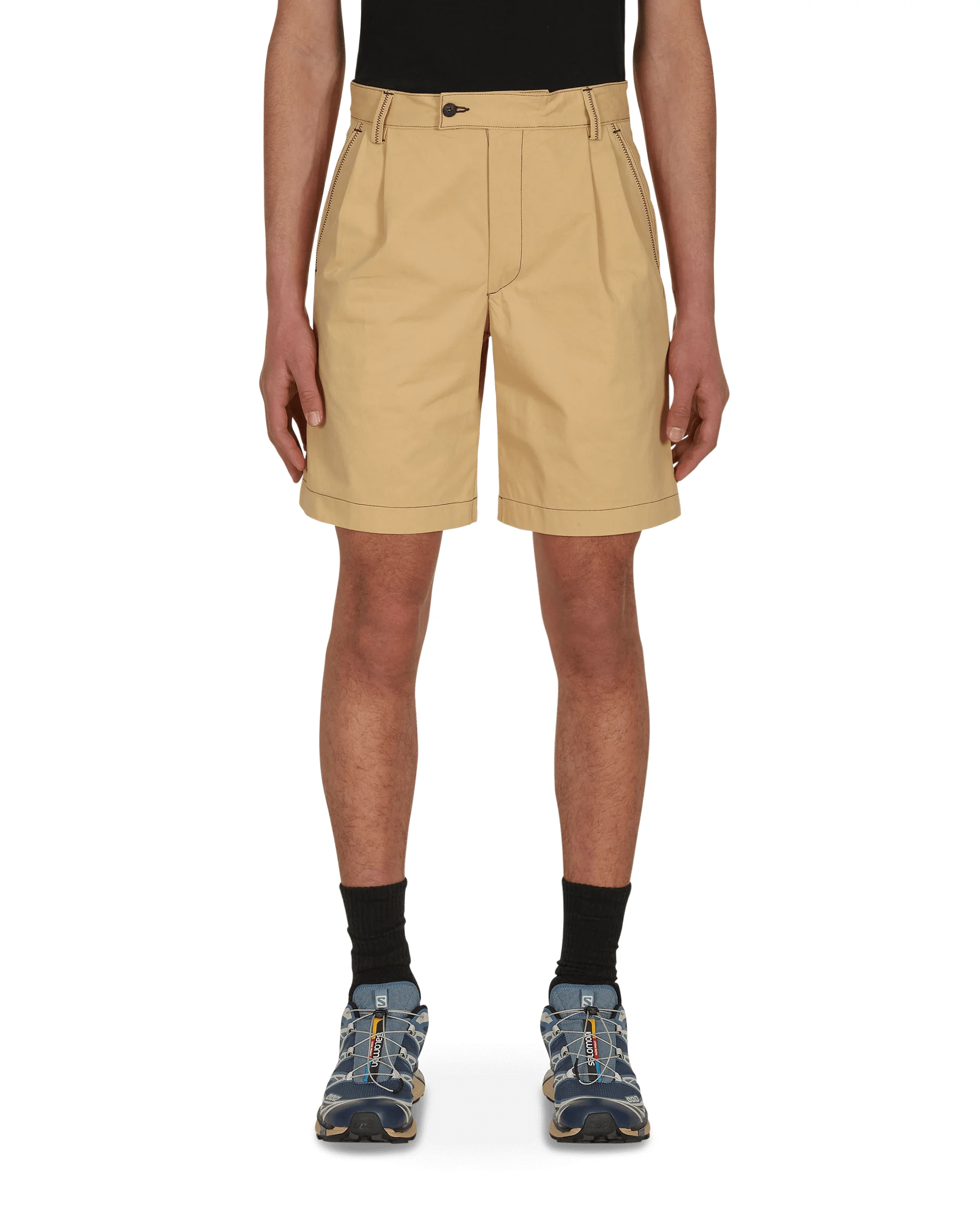 Dad Shorts Beige - 1