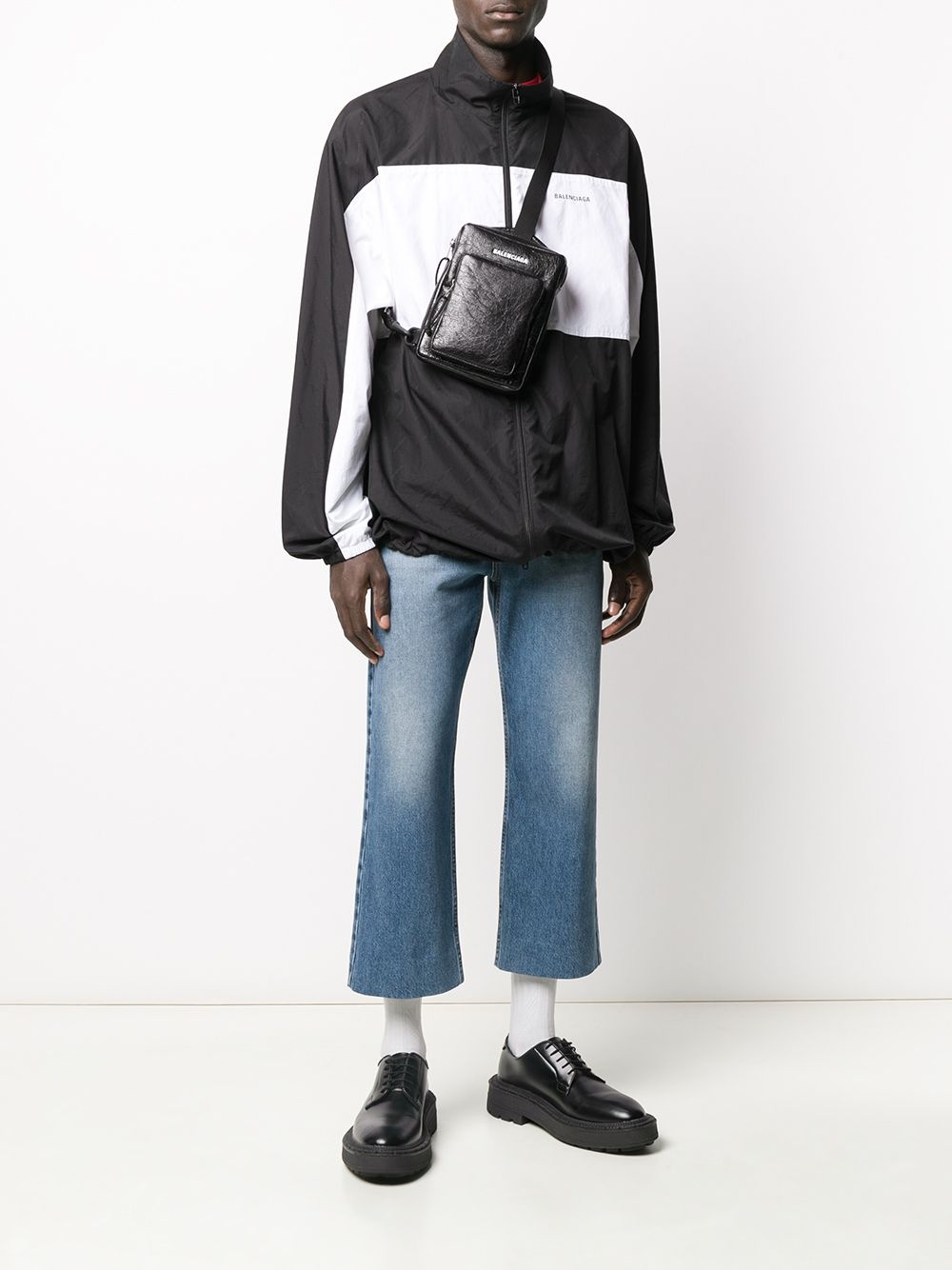 cropped straight-leg jeans - 2