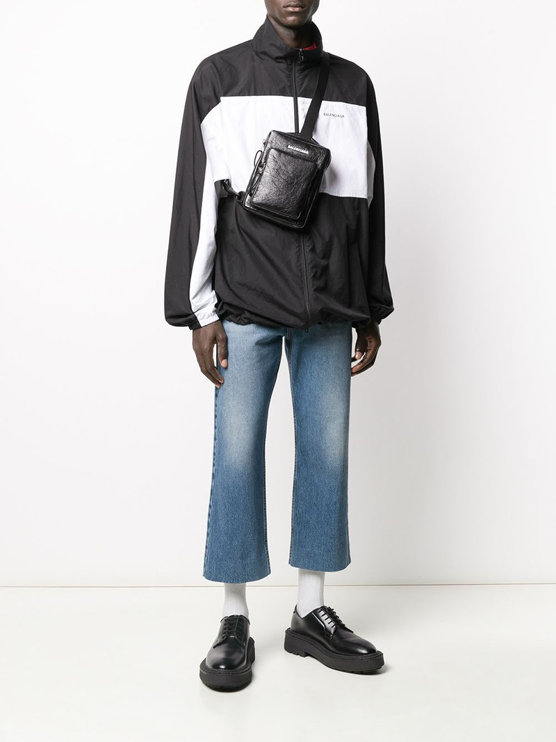 BALENCIAGA cropped straight-leg jeans outlook