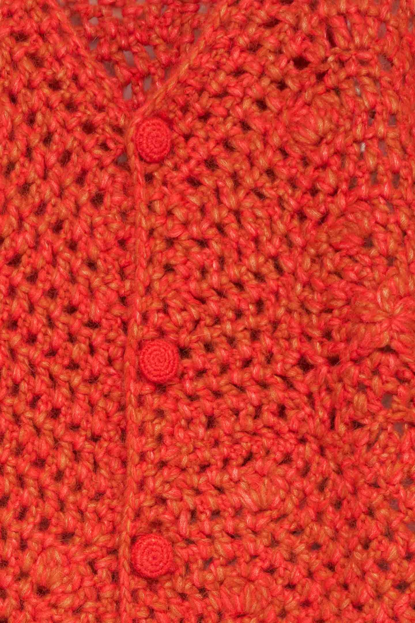 CROCHET WOMEN'S BOXY CARDIGAN - 2