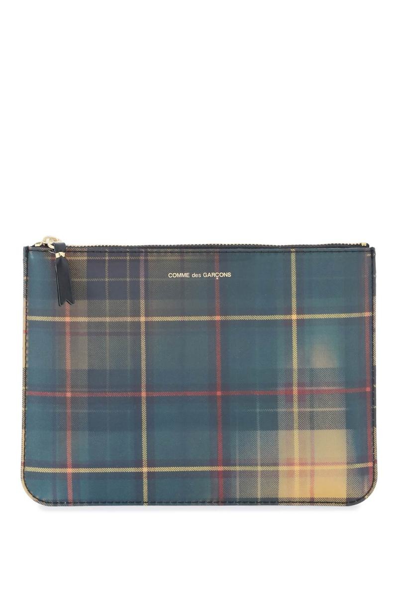 COMME DES GARÇONS LENTICULAR-EFFECT POUCH - 1