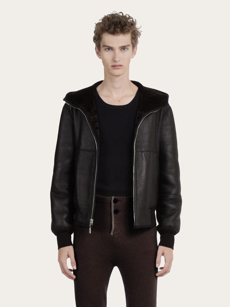 FERRAGAMO Reversible hooded blouson outlook